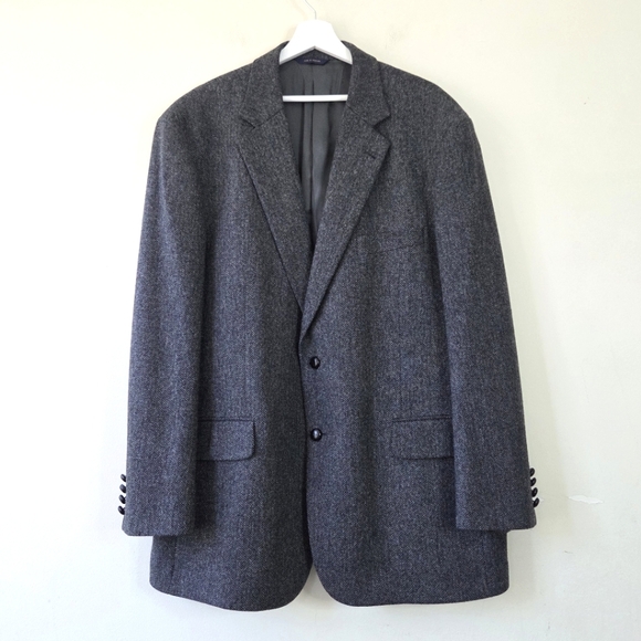 Brooks Brothers Regent Tweed Brookstweed Herringbone Blazer Sport